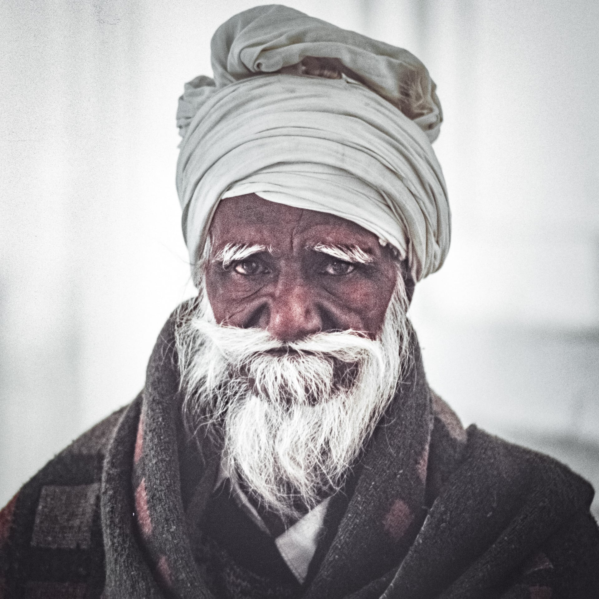 Holy guy in India
